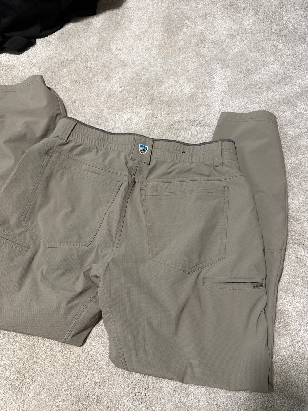 Kuhl Deceptr Men's Pants in Taupe and Brown/Grey - Picture 6 of 9